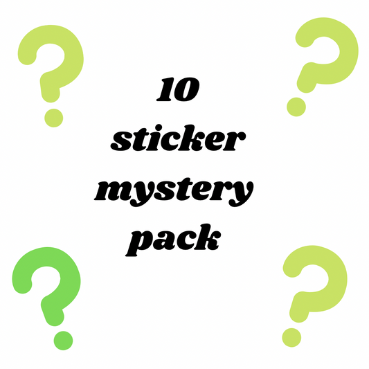 10 stickers mystery pack